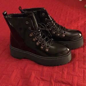 Black Second Strike Booties